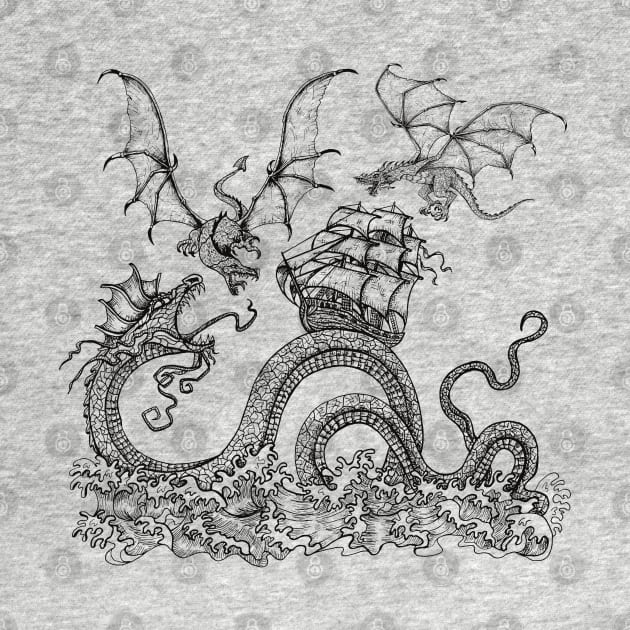Sea dragon by OdllyWeird